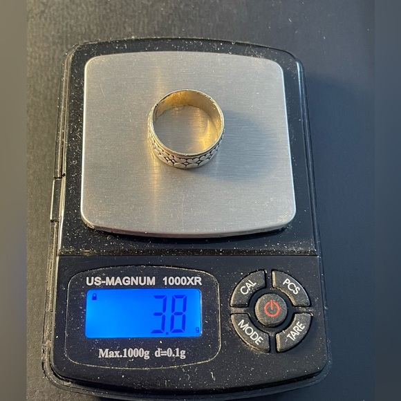 Clark & Coombs 10k GF & Sterling Band W/ Dbl Row Of Hearts 1930-50’s Vntg 6.5-7 - Picture 15 of 16